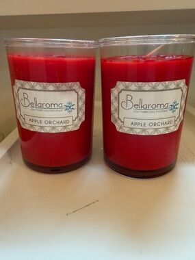 Apple Orchard Red Scented Candle